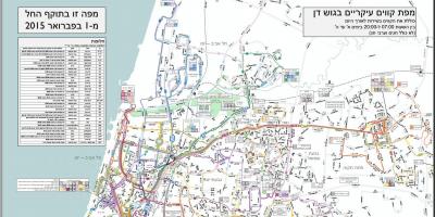 Keski linja-autoasema Tel Aviv kartta